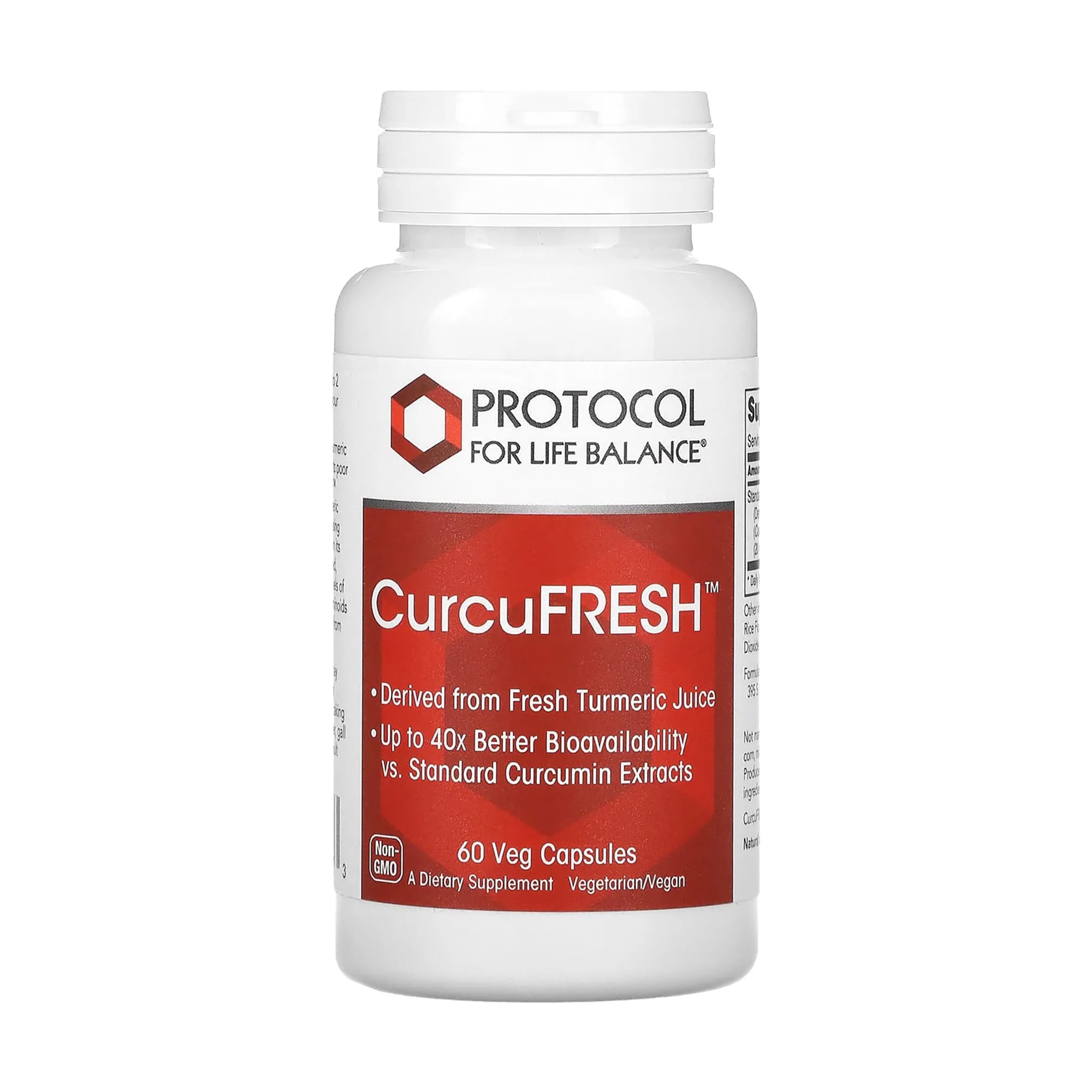 Куркумін Protocol For Life Balance CurcuFRESH, 60 вегетаріанських капсул